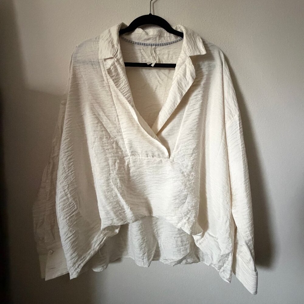 Anthropologie High-Low Blouse